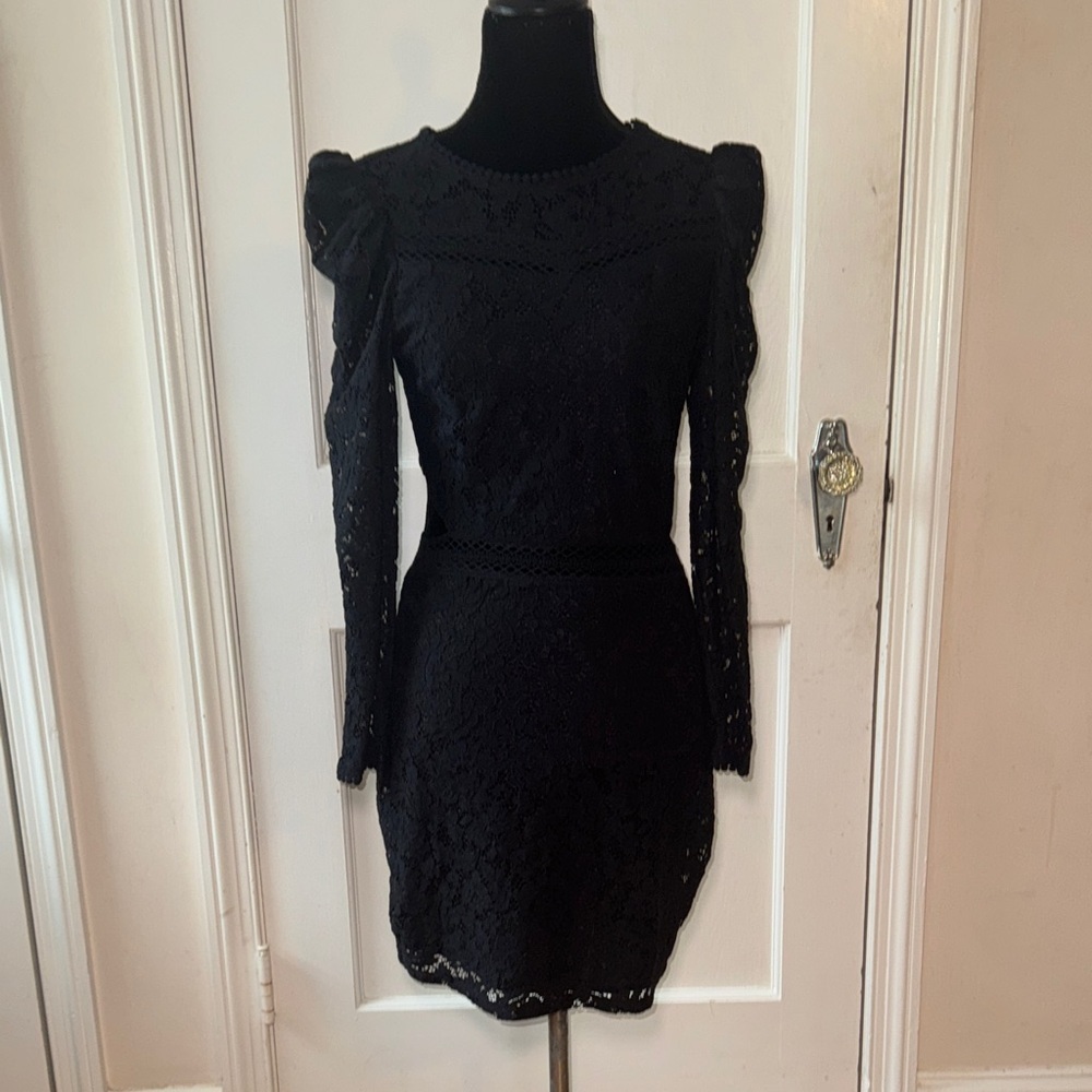 Express Women’s Black Lace Dress Size Small NWT